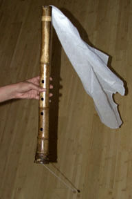 Shakuhachi Flute Cleaning Cloth tsuyutoshi flute Cleaning Cloth
